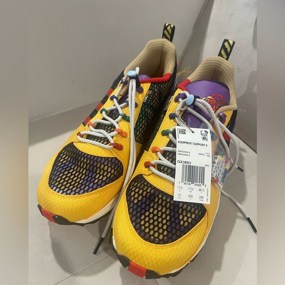 Sean Witherspoon X adidas EQT Support 93 SUPEREARTH SIZE 12 Sneakers New no box - Picture 2 of 7